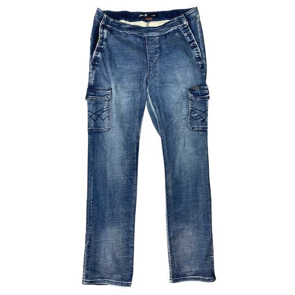 Seven7 Men's Tapered Denim Jeans‎ Blue Size 34 34x33 - Picture 1 of 10